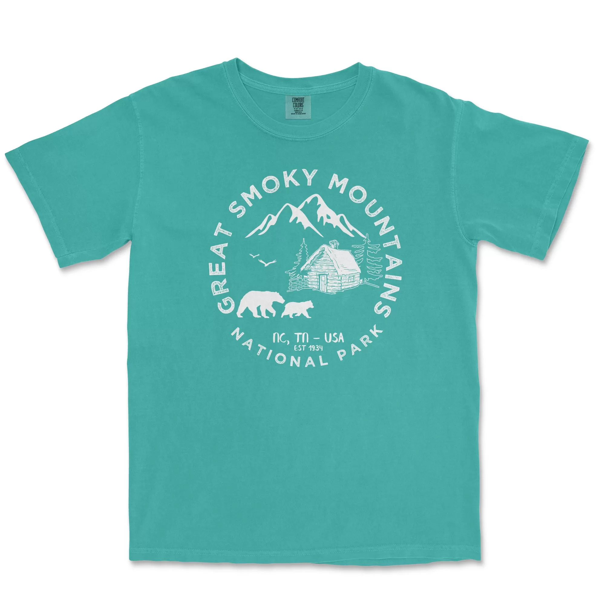 Great Smoky Mountains National Park Comfort Colors T Shirt