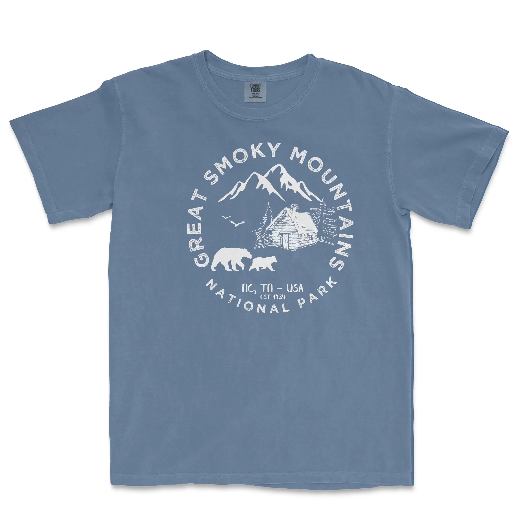 Great Smoky Mountains National Park Comfort Colors T Shirt