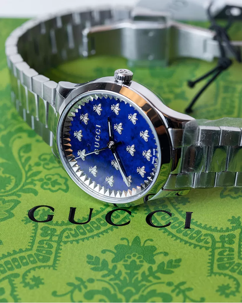 GUCCI G-TIMELESS BLUE LAPIS