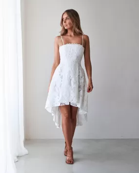 Hadara Dress-White