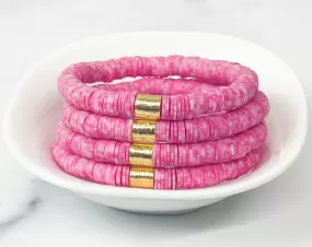 Heishi Color Pop Bracelet Cotton Candy