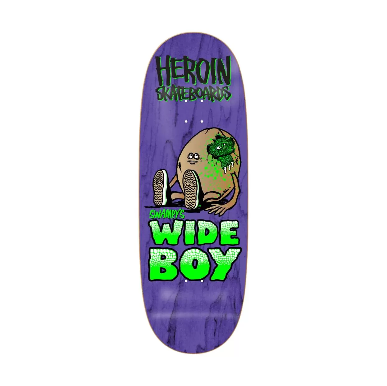 Heroin Swampy's Wide Boy 10.75" Deck