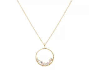 Hydra Diamond Cluster Necklace (Ready to Ship)