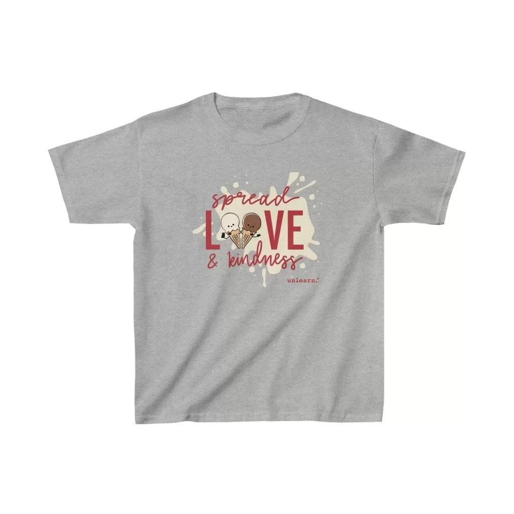 Ice Cream, Love & Kindness - Youth T-shirt