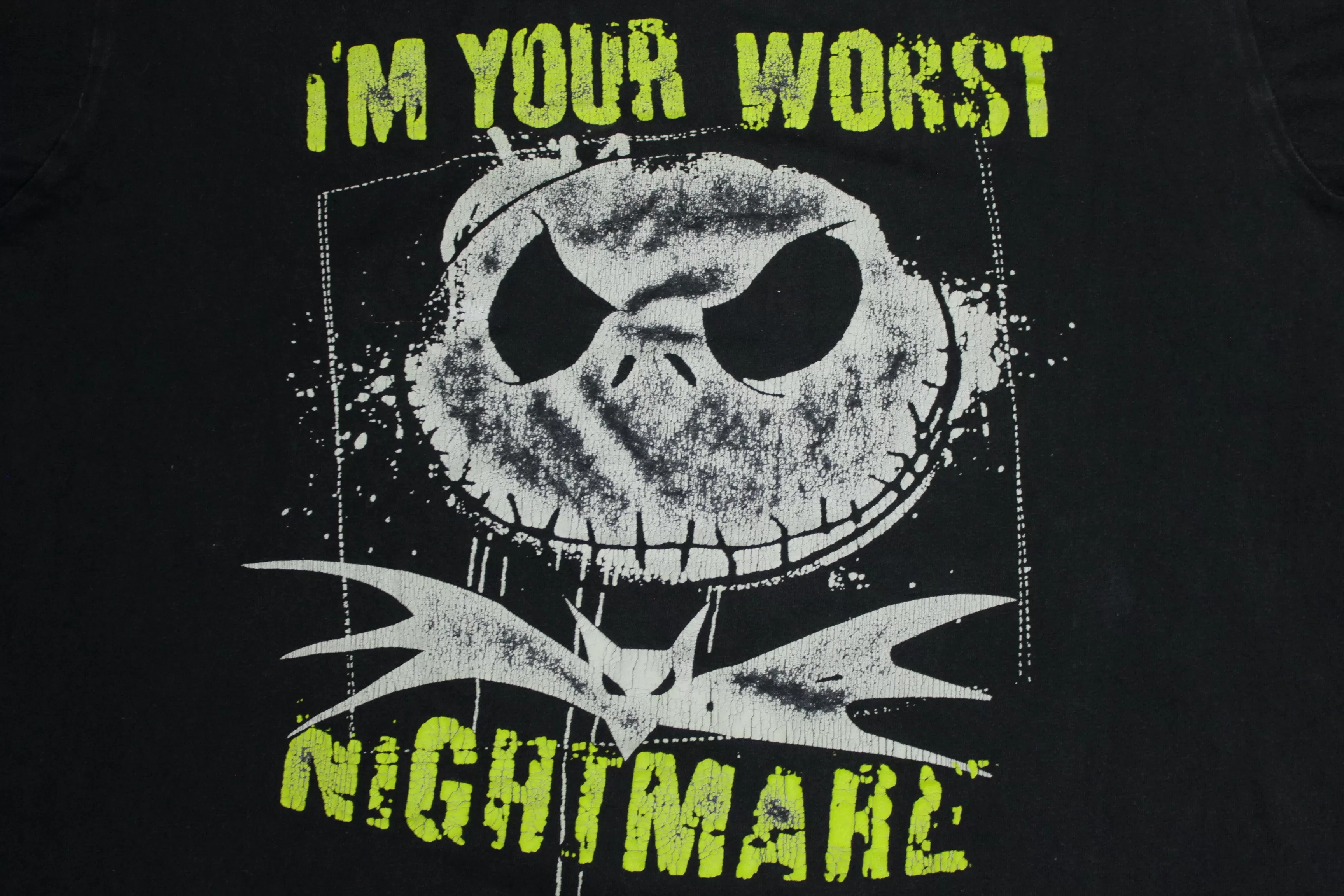 I'm Your Worst Nightmare Before Christmas Burton Vintage Mishi Movie Promo T-Shirt