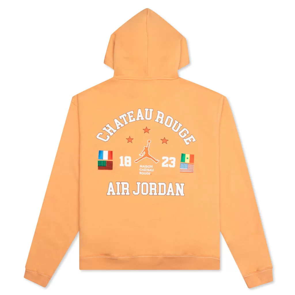 Jordan x Maison Chateau Rouge Fleece Hoodie - Copper Moon