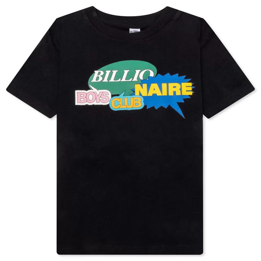 Kids BB Bubble S/S Tee - Black