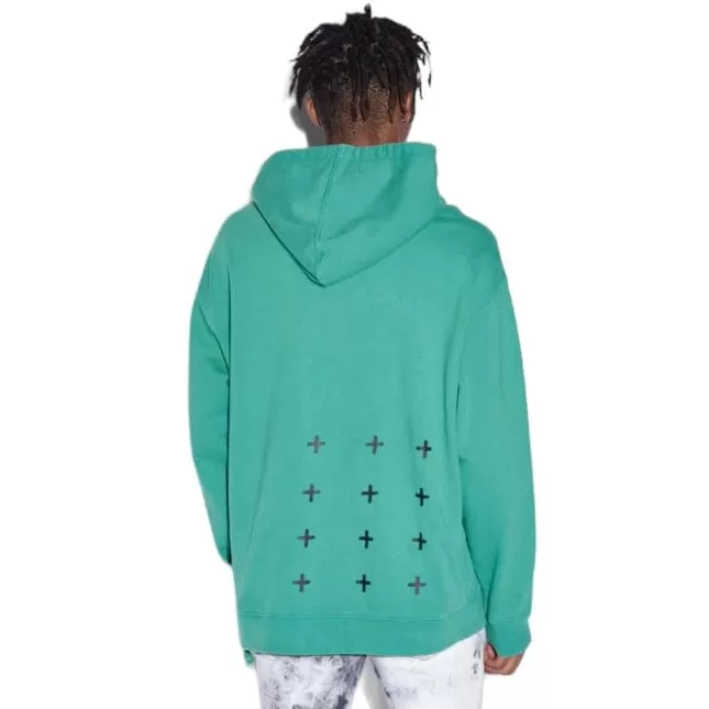 Ksubi Grass Cutter Biggie Hoodie (Greenout) MFA23FL008