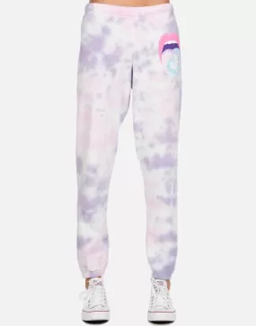 Lauren Moshi Brynn Tie Dye Tongue Sweatpants