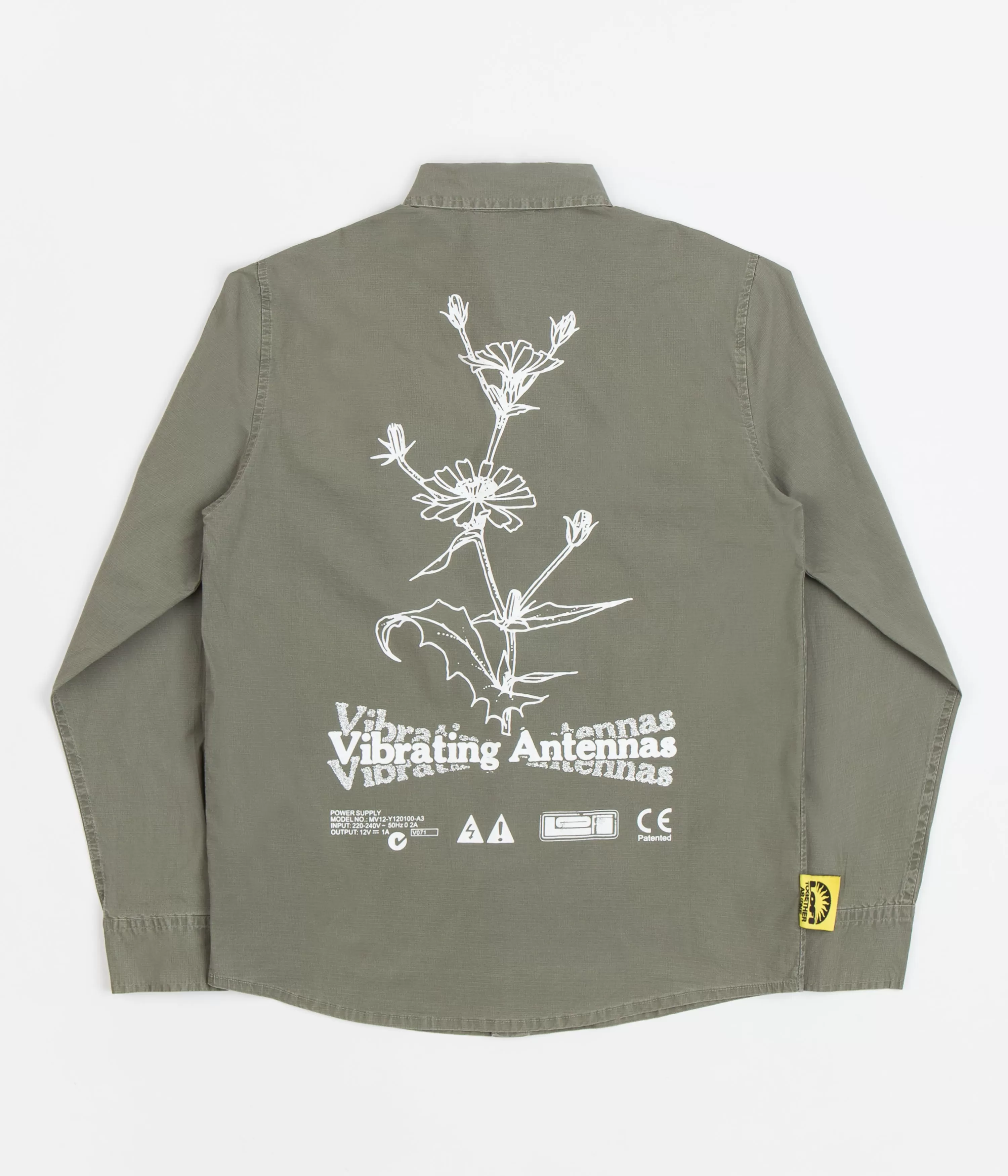 Lo-Fi Antenna Ripstop Shirt - Washed Sage