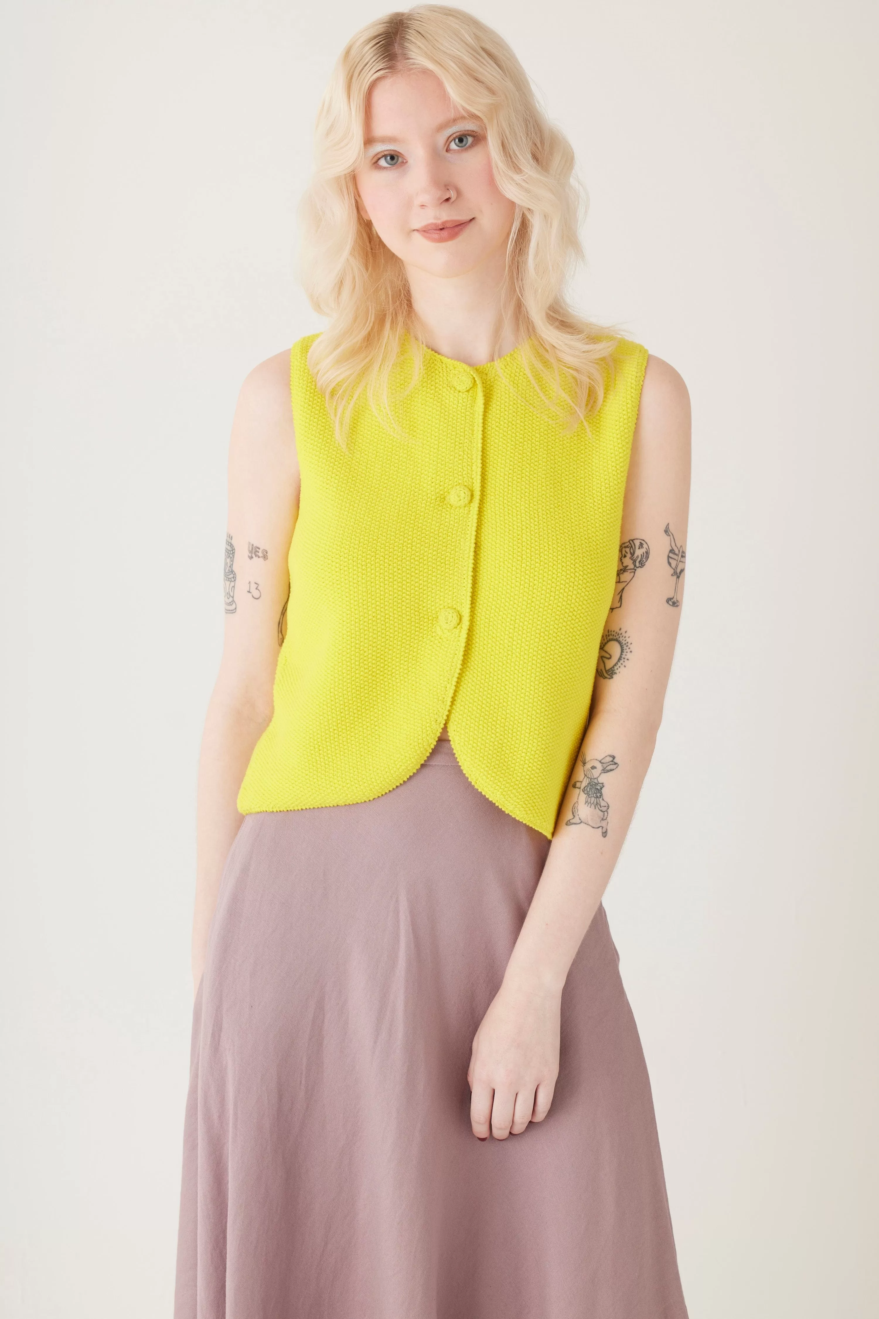 Lola Vest in Pima Cotton