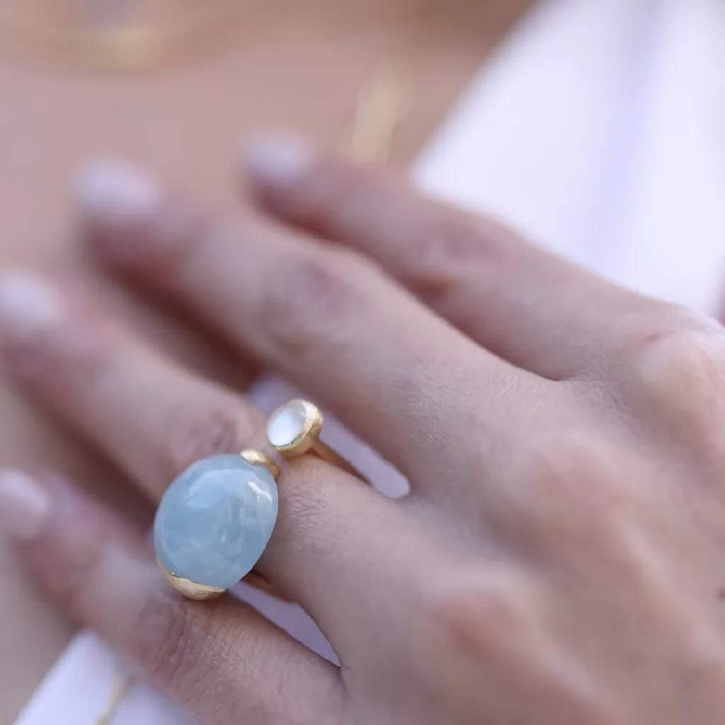 LUNA Duo Cocktail Ring