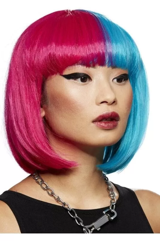 Manic Panic Blue Valentine Glam Doll Wig