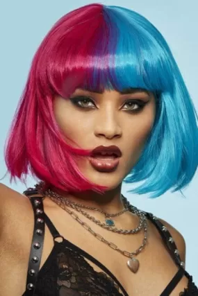 Manic Panic Blue Valentine Glam Doll Wig