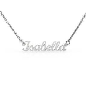 Minimalist Custom Personalized Name Necklace, Jewelry Gifts For Her