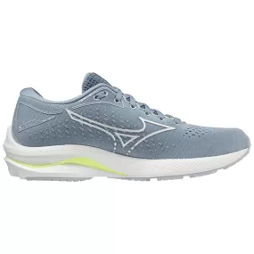 Mizuno Wave Rider 25 (Women's) - Heather/White/Neo Lime