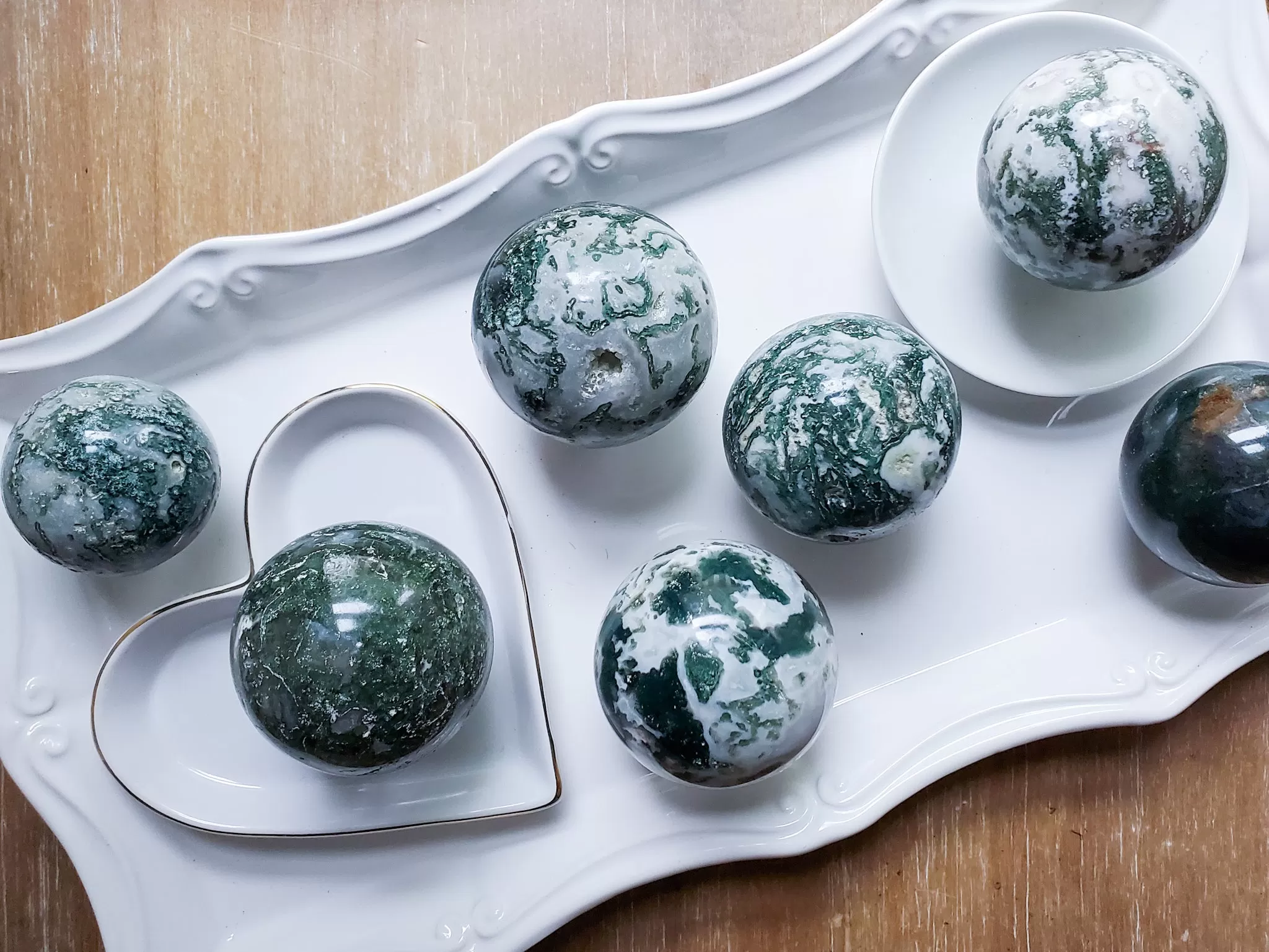 Moss Agate Sphere