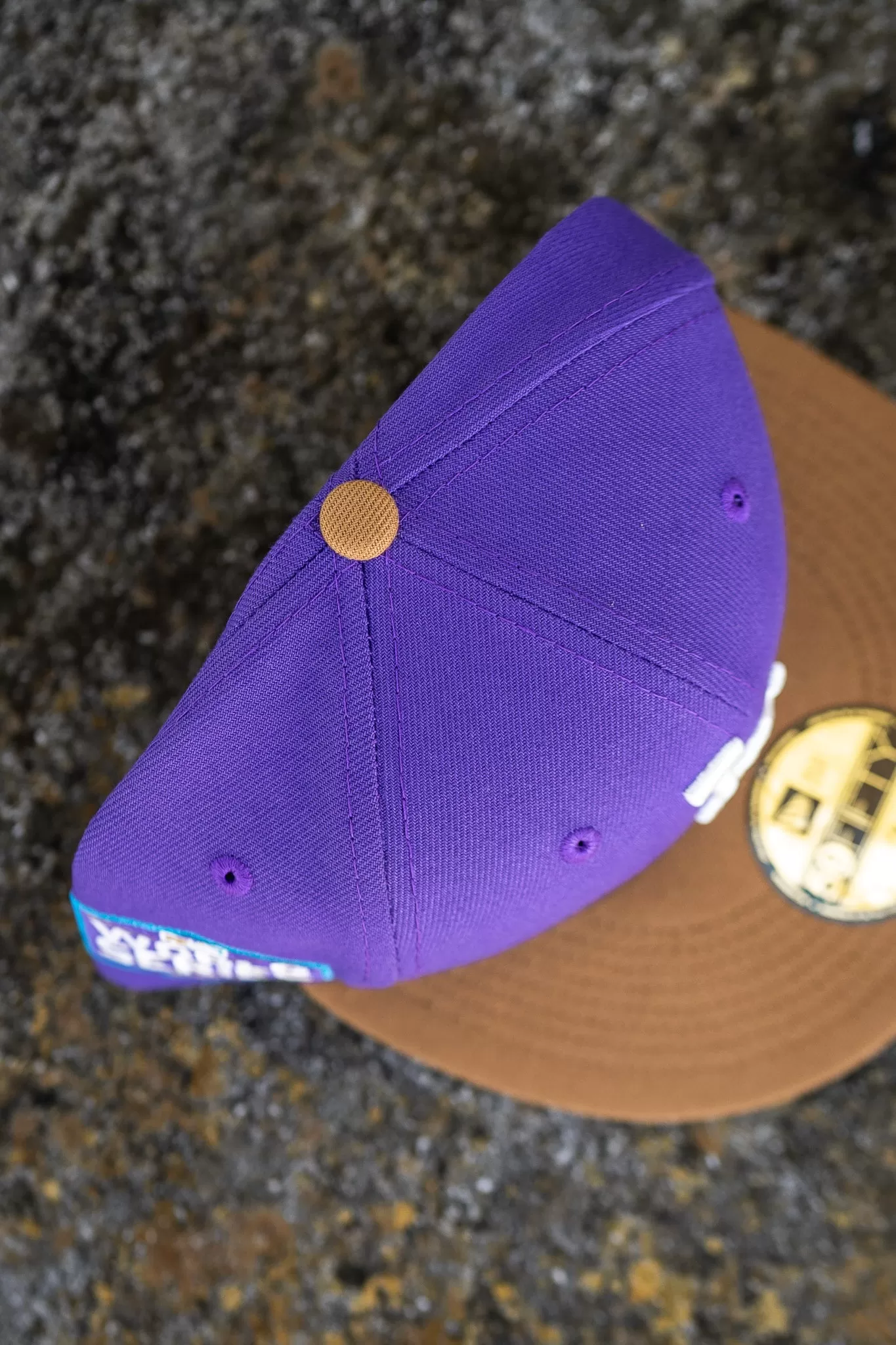 New Era Los Angeles Dodgers 2020 World Series Aqua UV (Purple/Wheat)