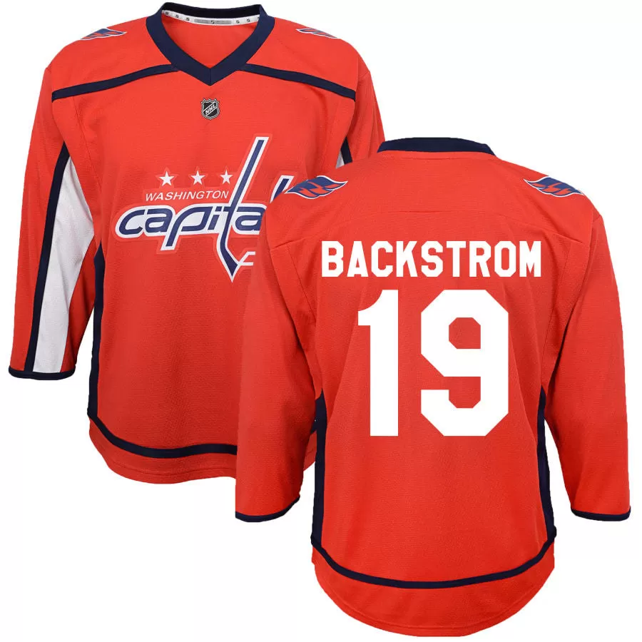 Nicklas Backstrom Washington Capitals Preschool Home Replica Jersey - Red