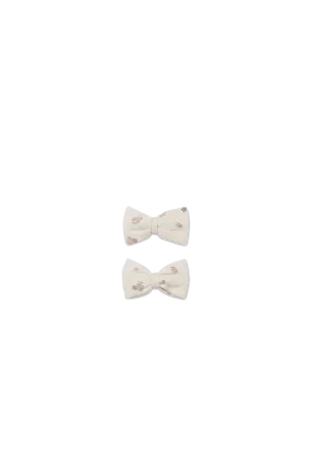 Organic Cotton Bow 2PK - Irina Tofu