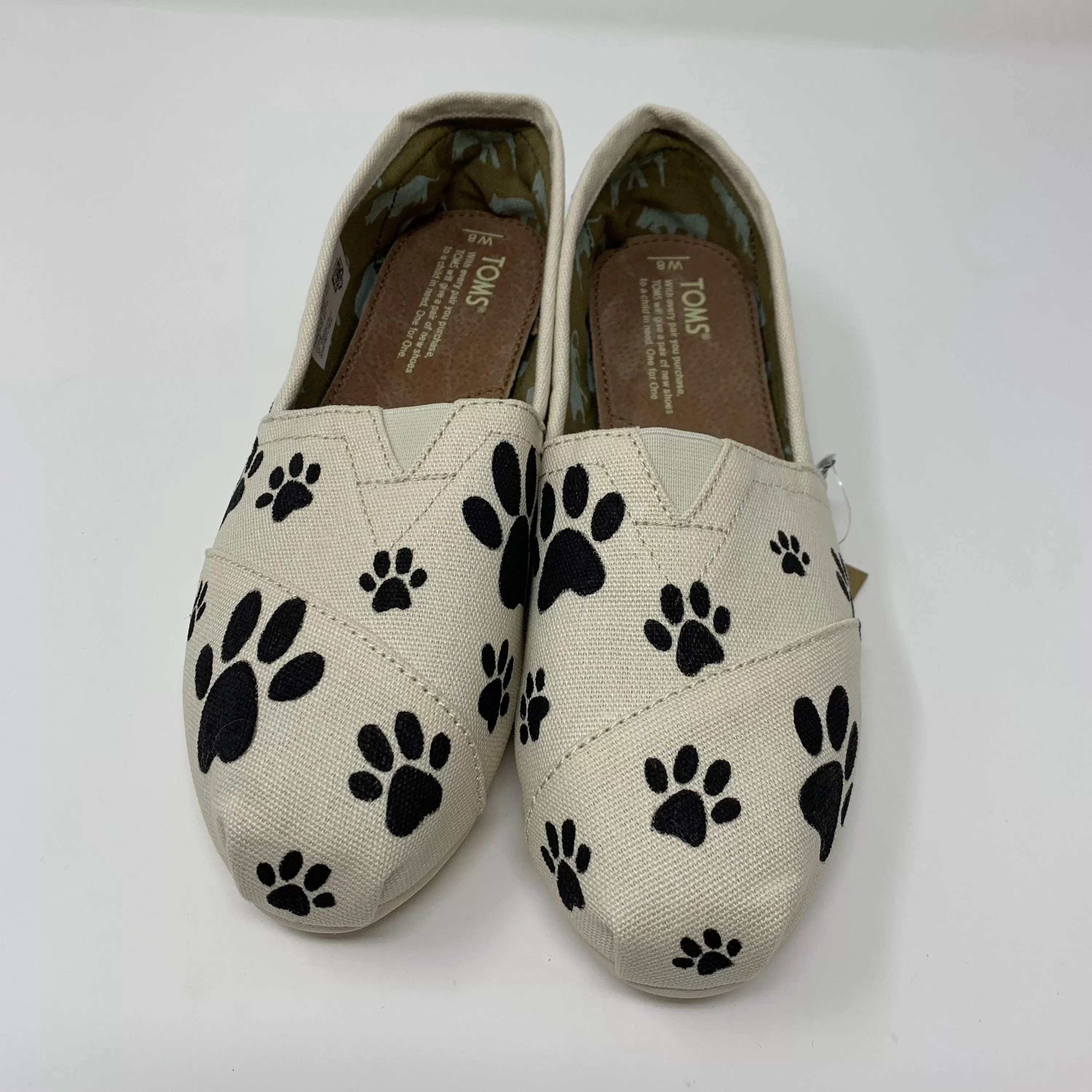 Paw Print Pattern Shoes