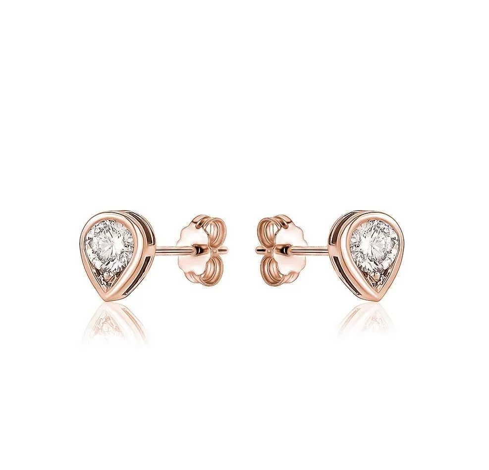 Pear Diamond Earring (0.30Ctw)