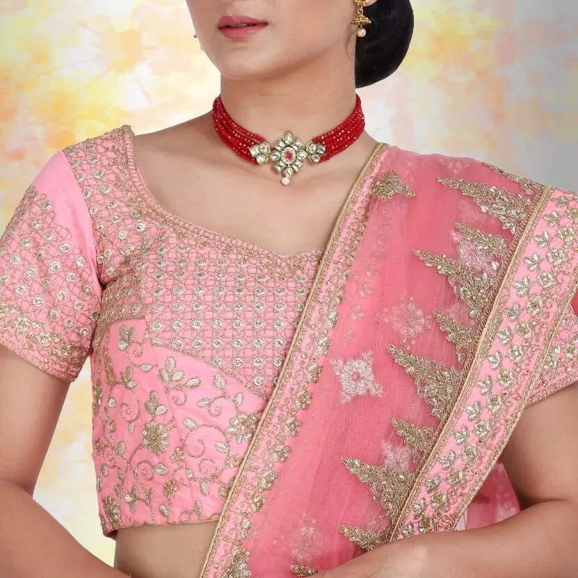 Pink Bridal Lehenga for wedding