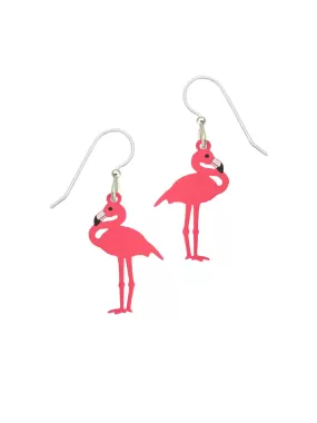 Pink Flamingo Earrings by Sienna Sky