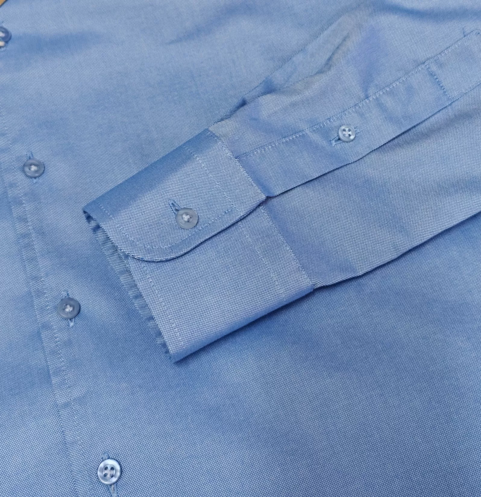 Pinpoint Oxford Cotton Long Sleeves Shirt - SS100