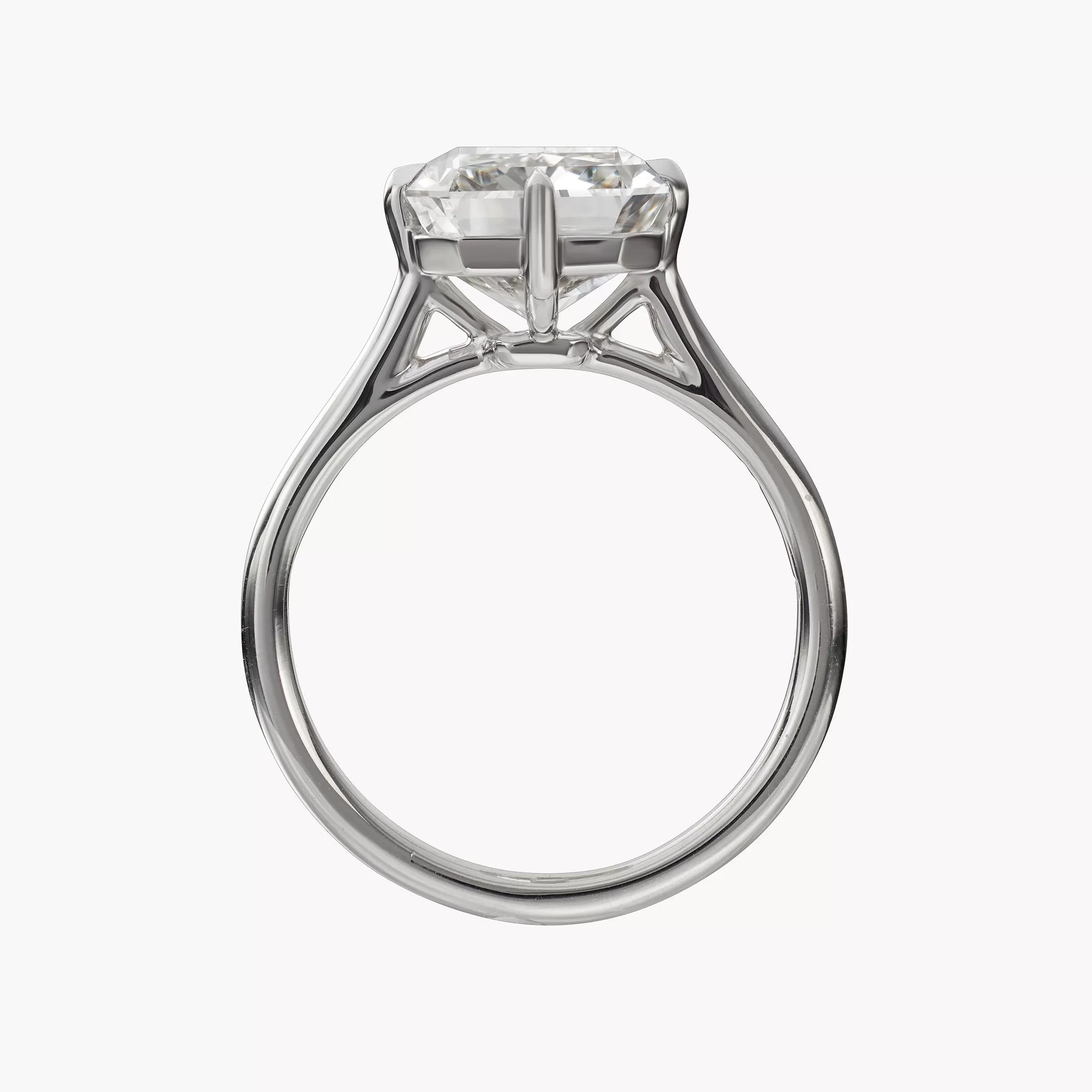 Radiant Cut Solitaire Engagement Ring