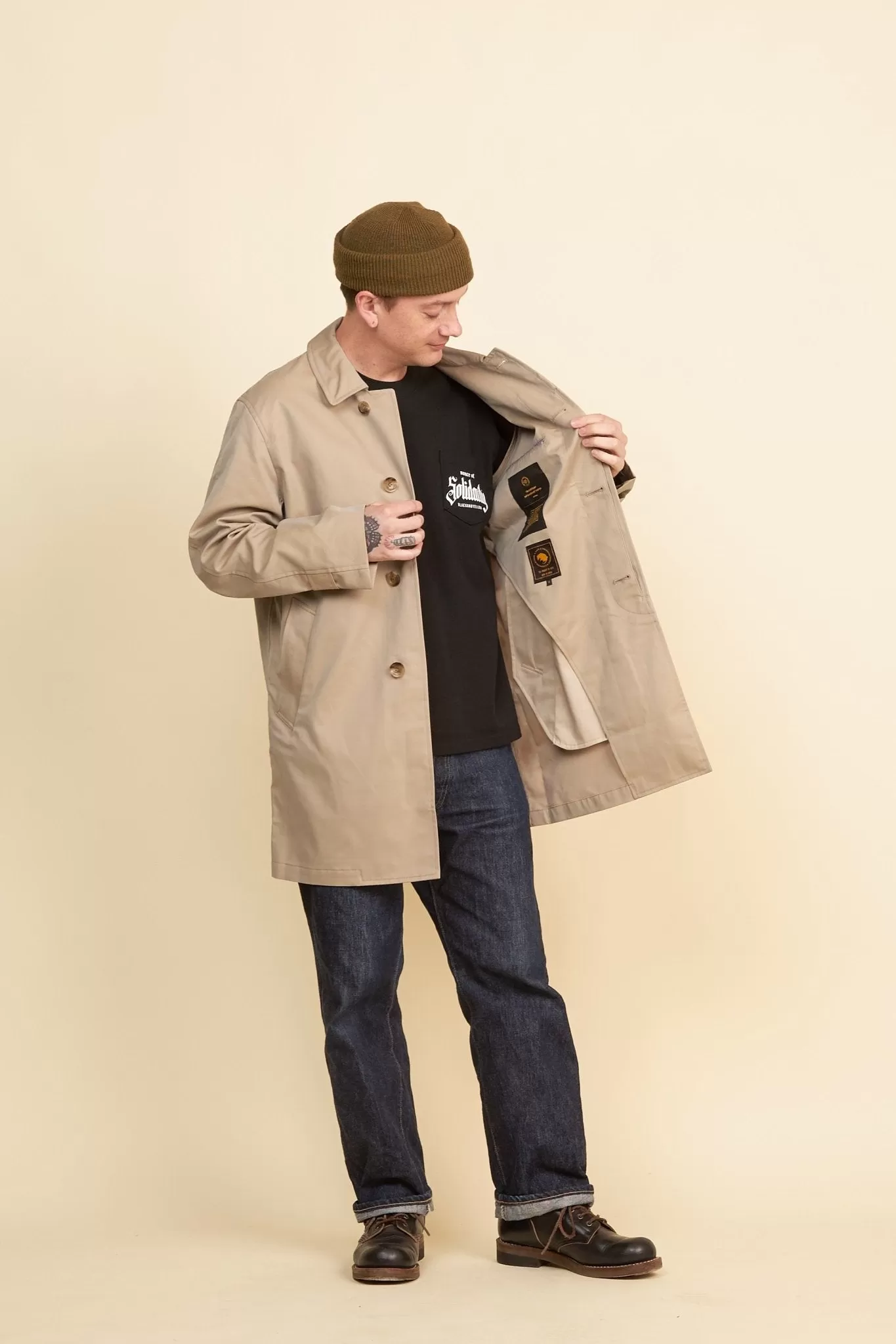 Rats Duster Coat - Beige