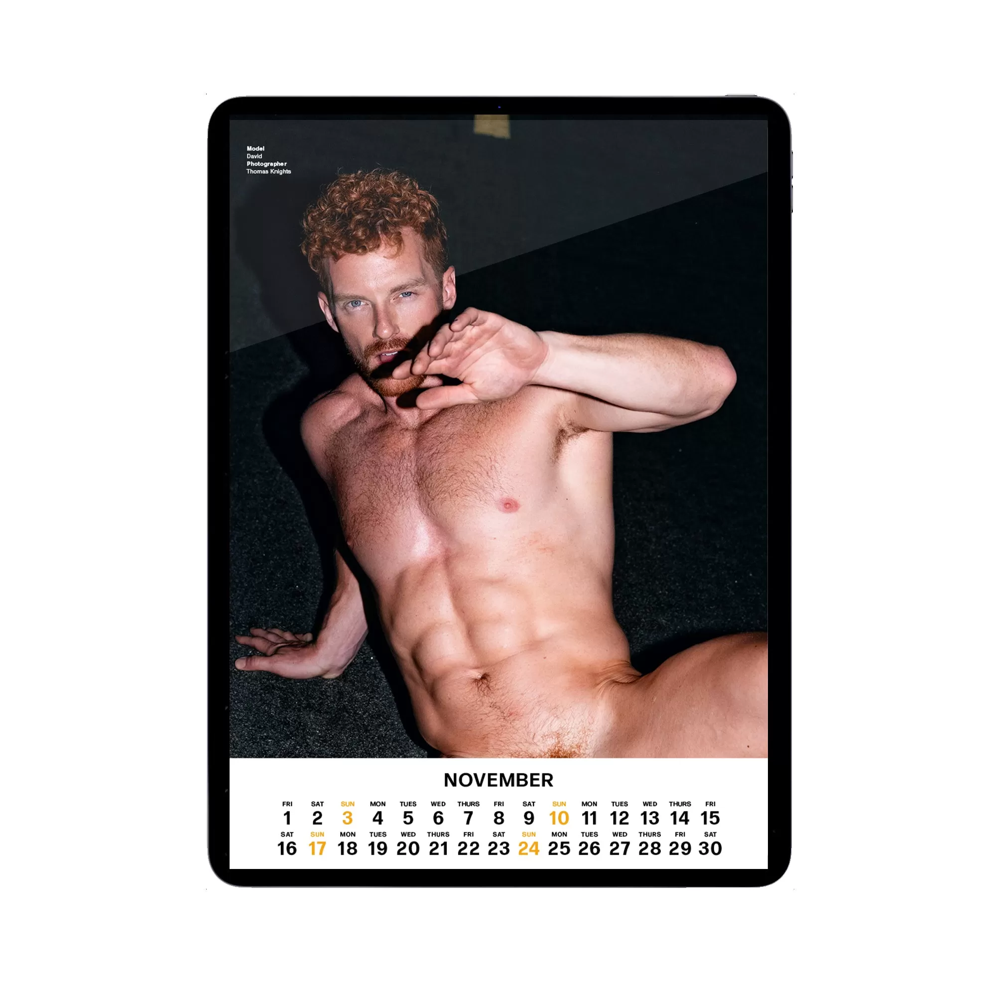 Red Hot 2024 Digital Calendar