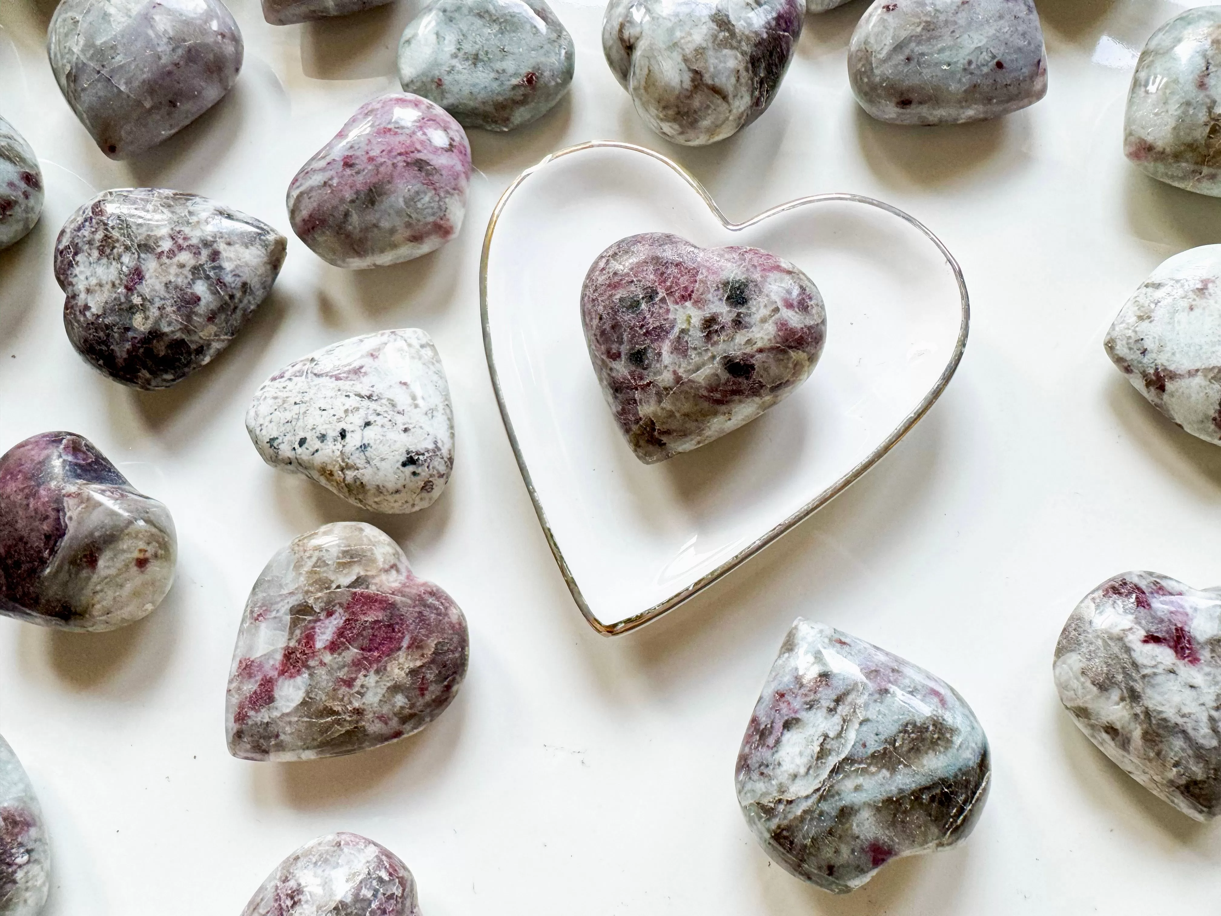 Rubellite Mini Heart || Madagascar