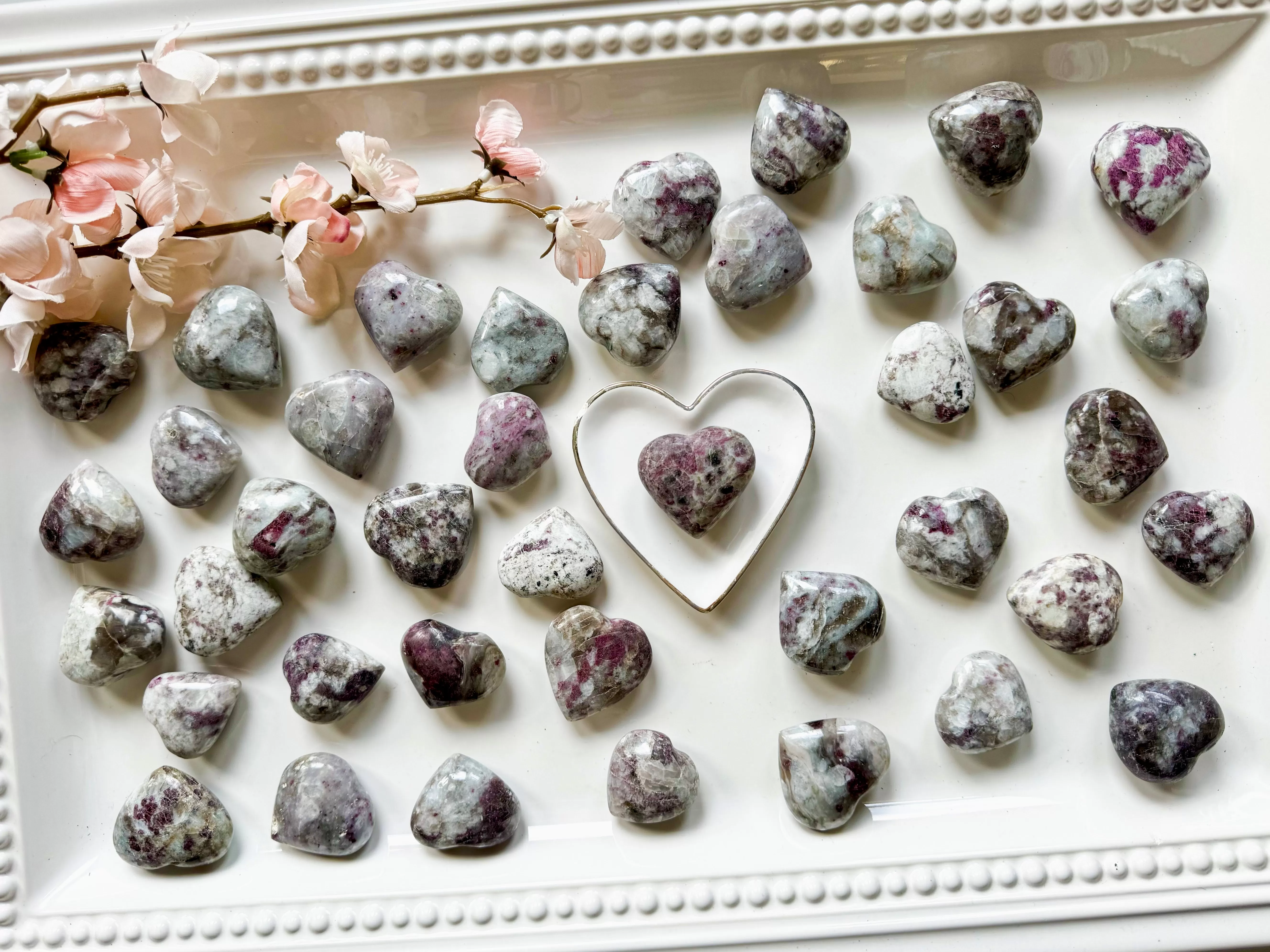 Rubellite Mini Heart || Madagascar