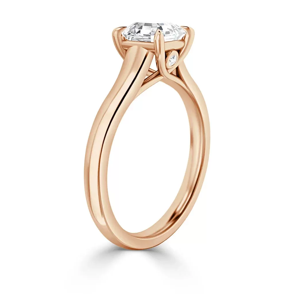 Sara - 18ct Rose Gold - Asscher