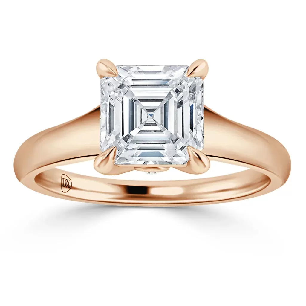 Sara - 18ct Rose Gold - Asscher