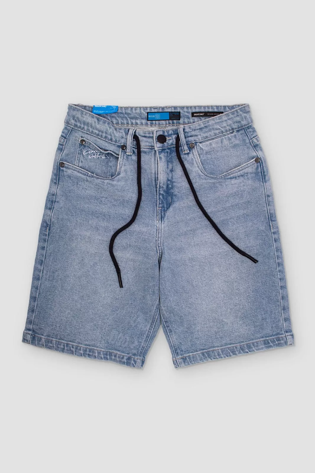 SHORT DENIM ZAND CELESTE