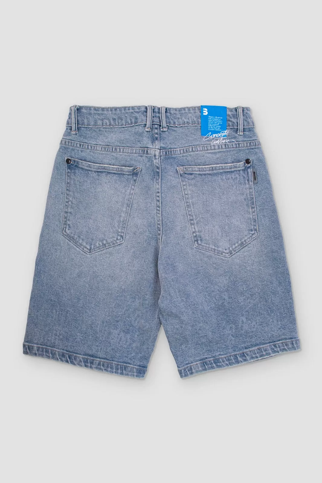 SHORT DENIM ZAND CELESTE