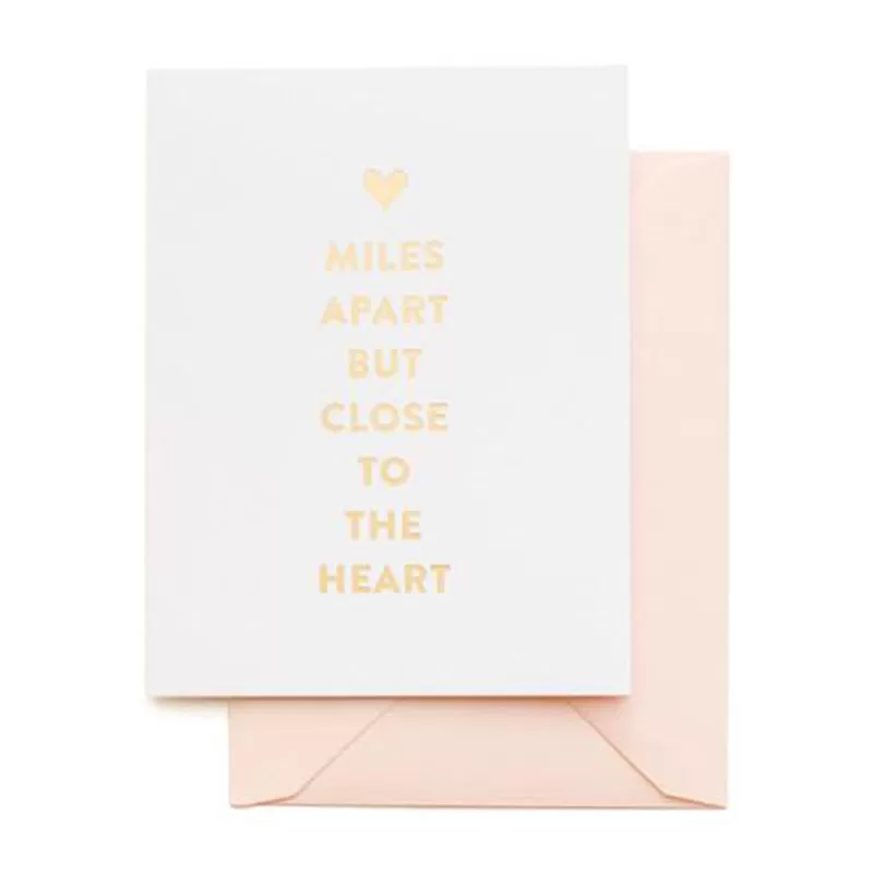 SUGAR PAPER | Miles Apart Card