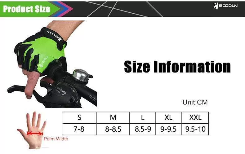 Summer Shockproof Cycling Gloves Half Finger Outdoor MTB Road Bike Bicycle Gloves Sports Mitten for Children Men Women