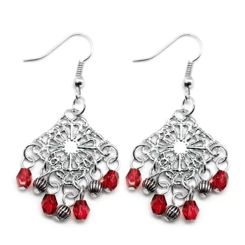 The Dreamer Red Earrings