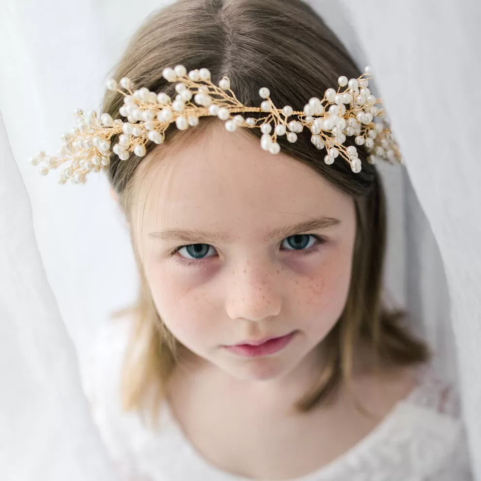 The Goldie Pearl Headpiece