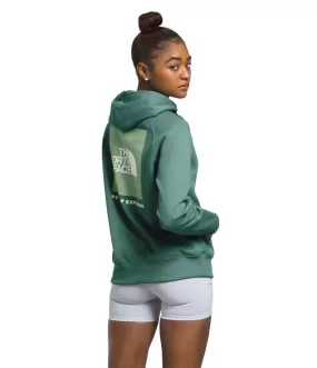 'The North Face' Women's Box NSE Pullover Hoodie - Dark Sage