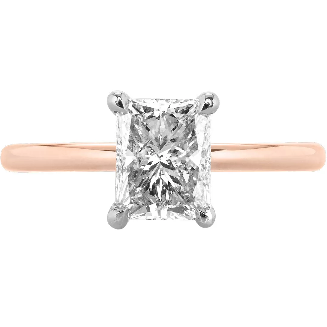 The Signature Solitaire   Hidden Halo | Radiant