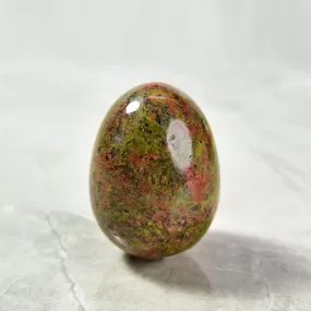 Unakite Egg Carving