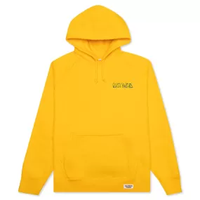 Washed Heavyweight Pullover Sweatshirt Type-4 - Yellow