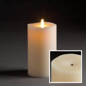 Wick to Flame 4x7 Pillar Candle