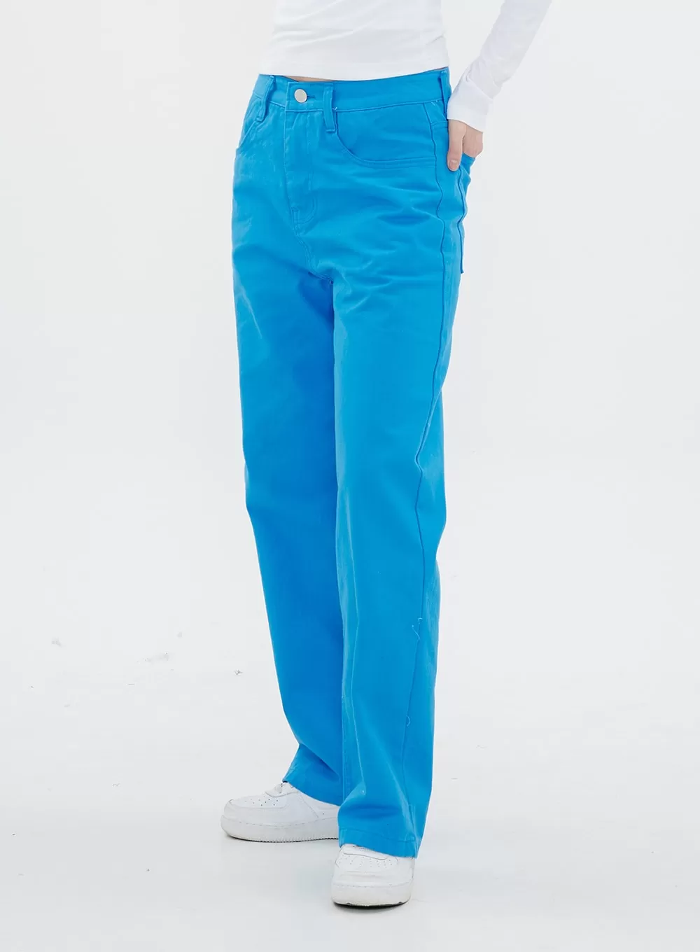 Wide Leg Cotton Pants CM16