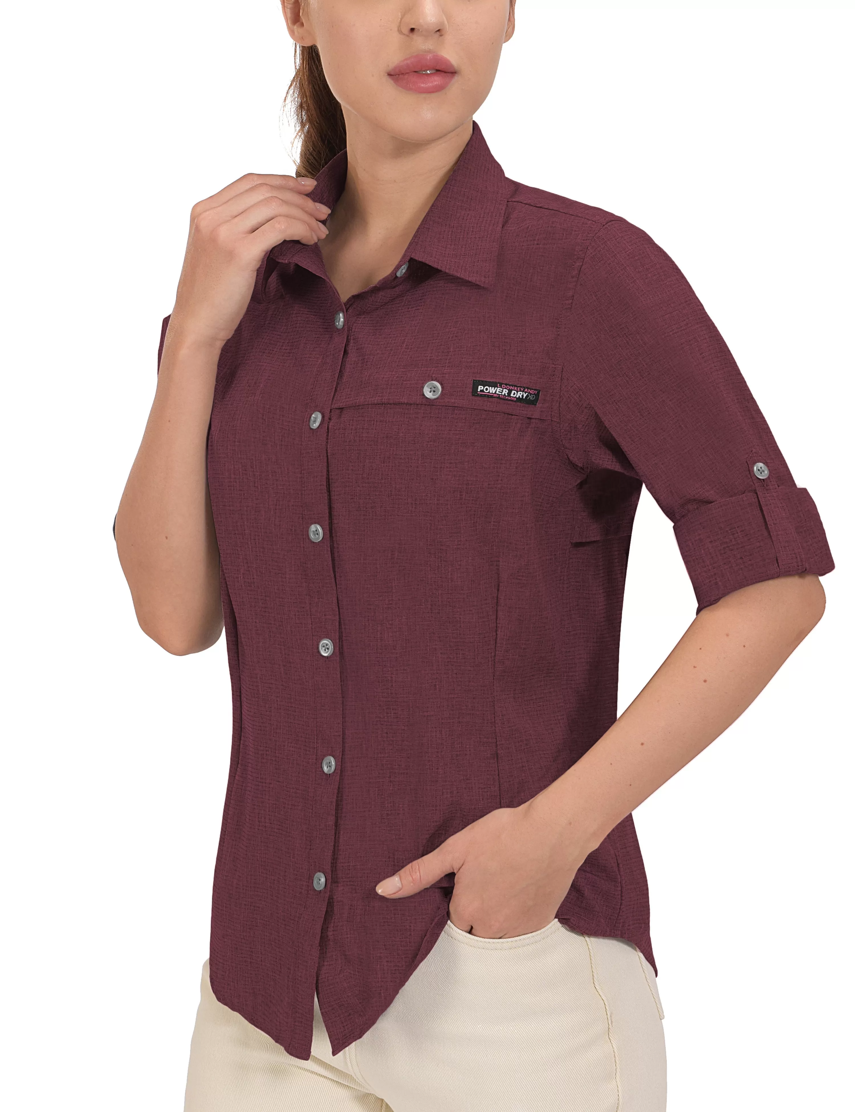 Women's UPF 50  UV Protection Air-Holes Tech Shirt