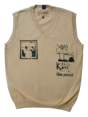 Yatora Yaguchi Sand Sweater Vest - Blue Period